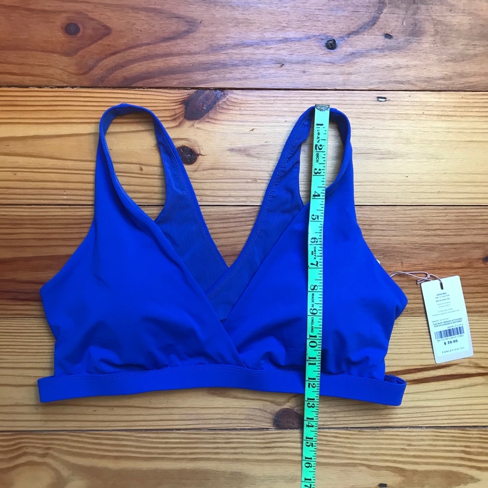 Fabletics Royal Blue Eden Crossback Bra, NWT, XL - Picture 7 of 15